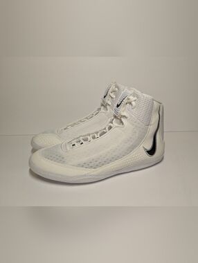 Nike Inflict 4 'White Black' HM9674-100 Men's Size 10 Wrestling Shoes NEW